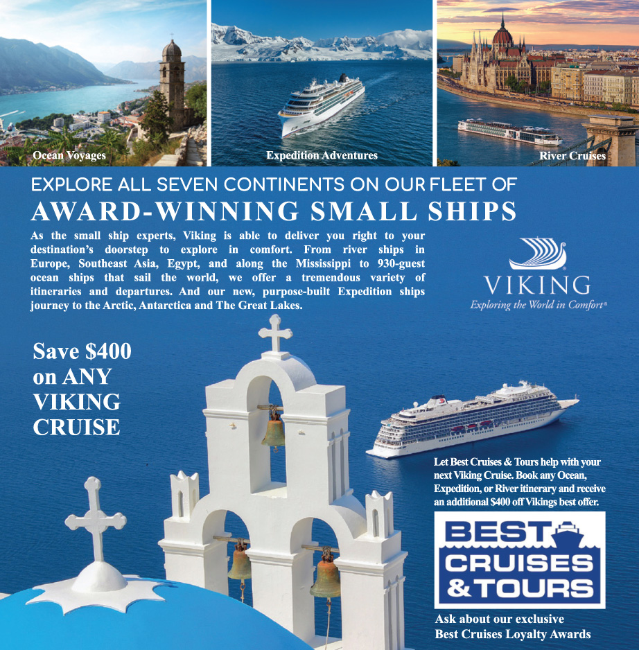 Viking: Save $400 on ANY Viking Cruise