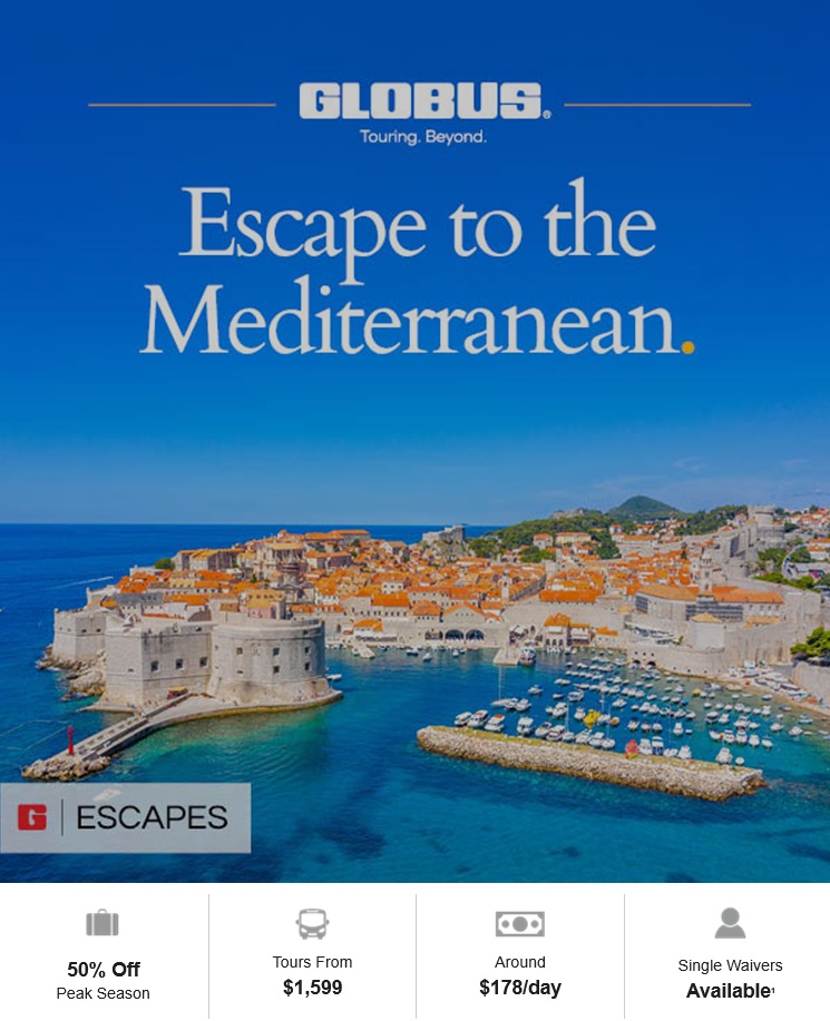 Globus: Escape to the Mediterranean