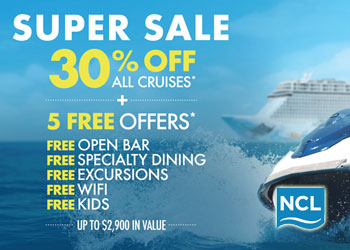 cruise line specials