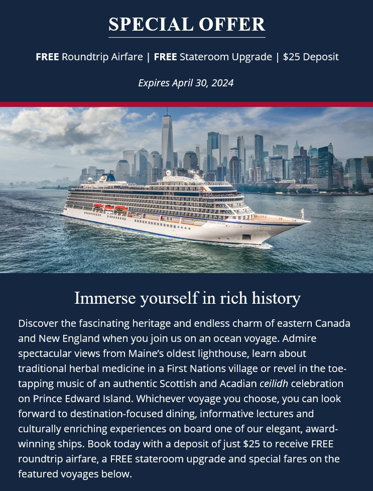 Viking: Canada & New England - Best Cruises & Tours