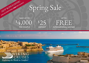 Viking: Spring Sale – Mediterranean Voyages